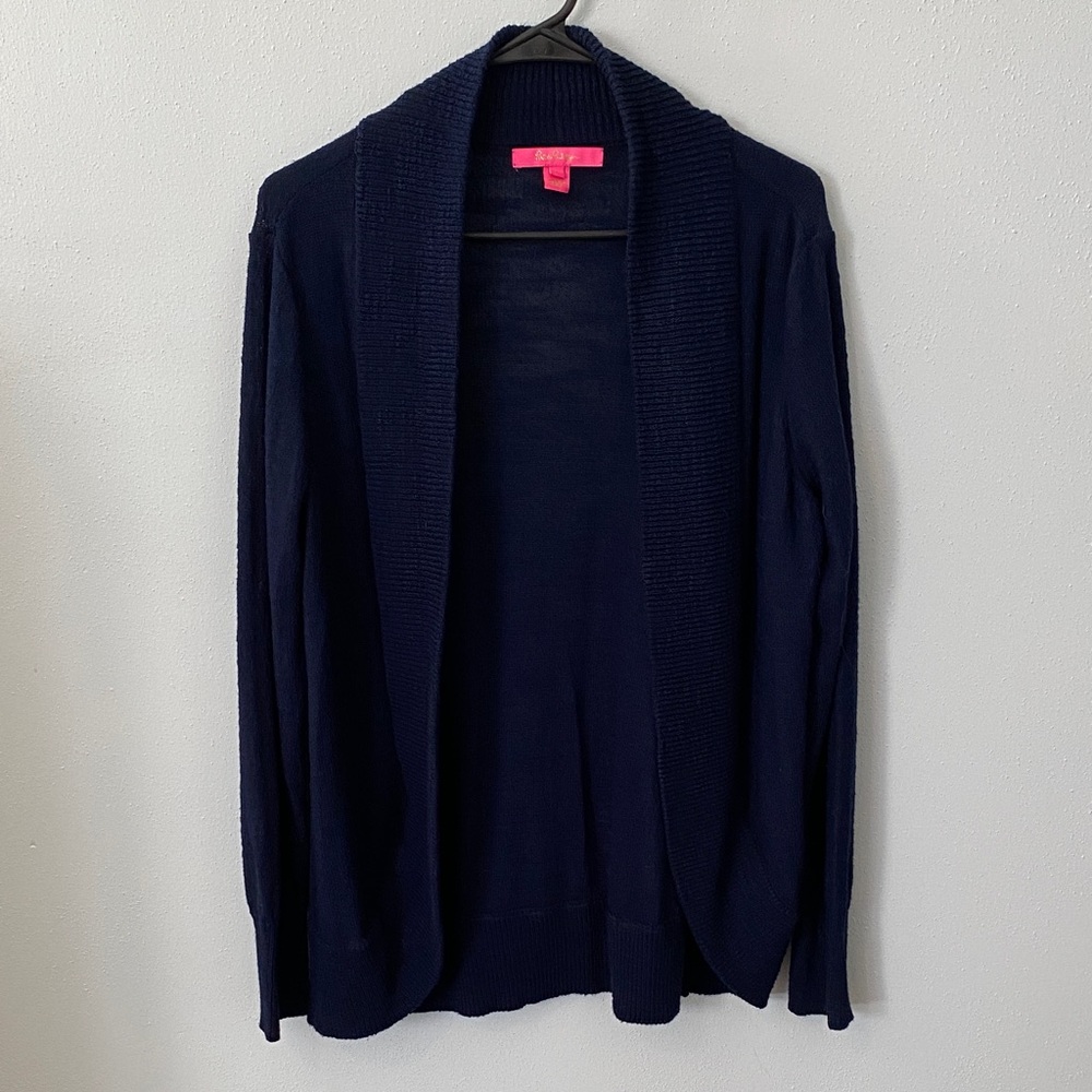 Lilly Pulitzer Navy Blue Cardigan